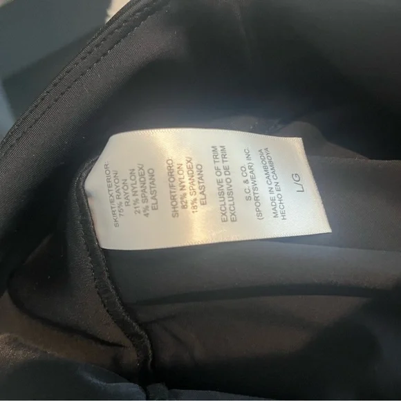 Black Skort - Picture 8 of 9